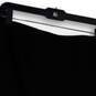 NWT Womens Black Stretch Back Zip Knee Length Straight & Pencil Skirt Sz 8P image number 3