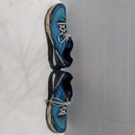 Mens Bare Access Flex J09661 Blue Lace Up Low Top Running Shoes Size 10 image number 3