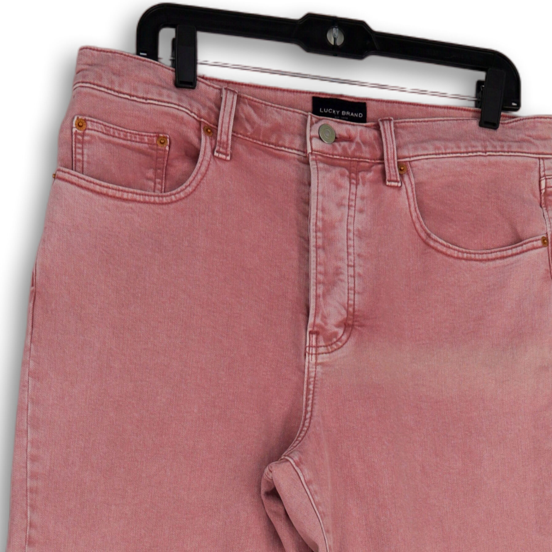 High Rise Cargo Straight Judy Blue Jeans in Pink – happily ever co