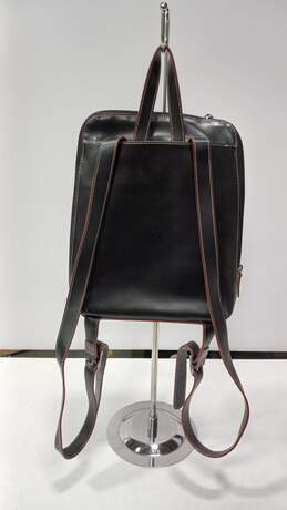Lodis Black Leather Backpack alternative image