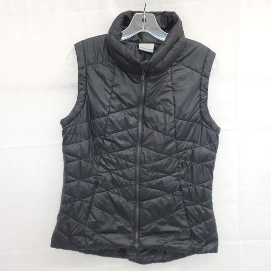 WOMEN'S COLUMBIA POLYESTER PUFFER VEST SIZE SMALL image number 1