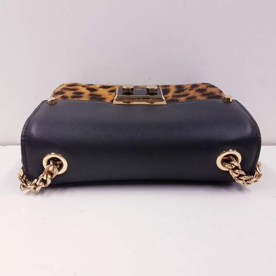 Luana Italy Marella Mini Shoulder Bag Leopard Print image number 6