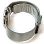 Designer Skagen 566XSSS Silver-Tone Rhinestone Mesh Strap Analog Wristwatch image number 4