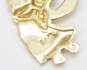 14K Yellow Gold Angel Charm Pendant 1.9g image number 5
