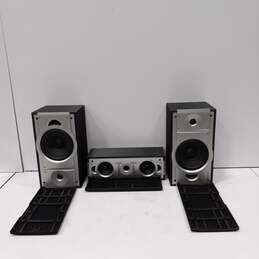 Bundle of 3 Yamaha NS-AP5700BL Speakers