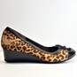 Cole Haan Nike Air Animal Print Wedge Shoes Women's Size 7.5B image number 1
