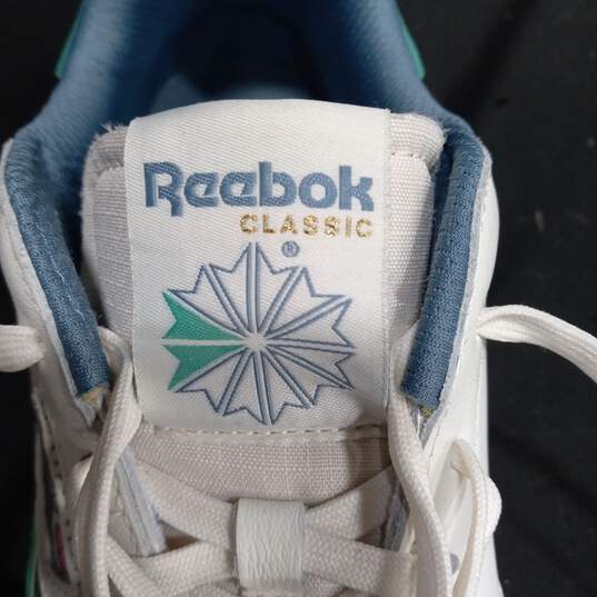 Reebok Men's Club C Revenge Chalk Semi Teal Shoes Size 10.5 image number 7