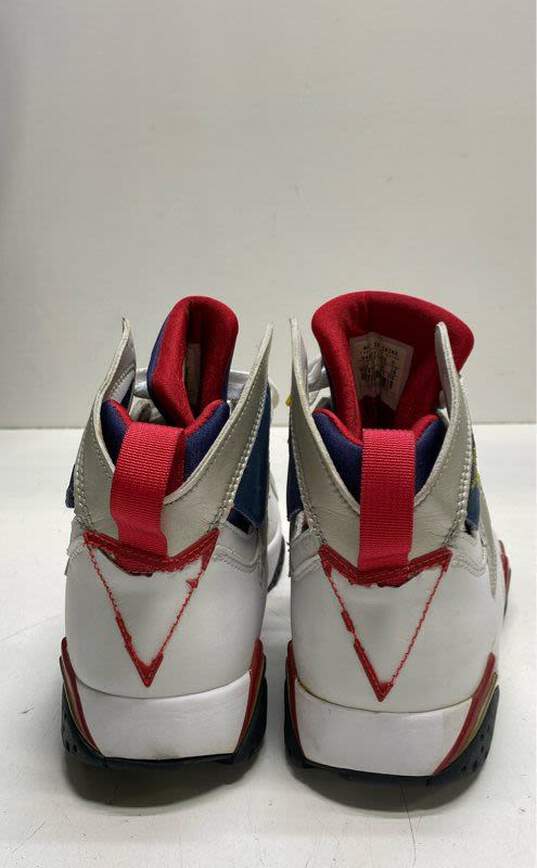 Air Jordan 304775-171 7 Retro Barcelona Olympics Sneakers Men's Size 10 image number 4