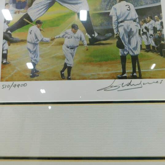 Babe Ruth The Sultan of Swat Barry Leighton-Jones Commemorative Display Yankees image number 2