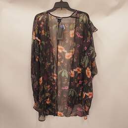 Steve Madden Women Floral Shawl One Size NWT