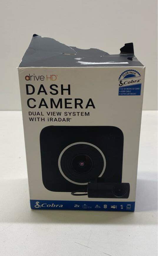 Cobra Drive HD Dash Camera Dual View System IRader image number 1