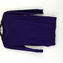 Vintage Women Crewneck Sweater Purple alternative image