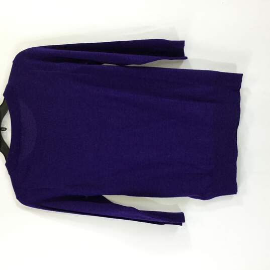 Vintage Women Crewneck Sweater Purple image number 2