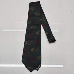 Christian Dior Monsieur All Silk Fabric Woven 56in Necktie AUTHENTICATED