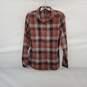 Kuhl Brown Plaid Button Up Shirt WM Size S image number 1
