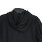 Womens Black Drawstring Long Sleeve Full-Zip Hoodie Size 1W image number 4