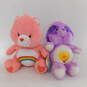 VNTG 1984 & 2003 Care Bear Plush Toys Lot Of 4 w/ Bonus Record image number 4