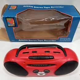 Disney Mickey Unlimited AM/FM Stereo Tape Recorder IOB