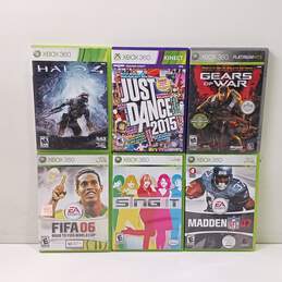Bundle of 6 Assorted Xbox 360 Games alternative image