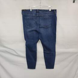Liverpool Blue Cotton Blend Abby Ankle Skinny Jeans WM Size 22W NWT alternative image