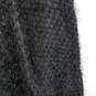 Women's textured metallic culottes wide leg shorts 8 image number 4