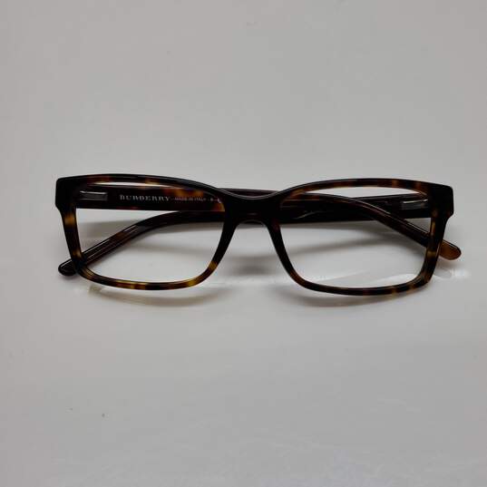 Burberry B2108-3002 Tortoise RX Eyeglass Frames Only sz 54/16 AUTHENTICATED image number 1