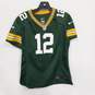 Nike NFL On Field Green Bay Packers Women's Aaron Rodgers #12 Jersey Size M image number 1