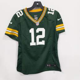 Nike NFL On Field Green Bay Packers Women's Aaron Rodgers #12 Jersey Size M