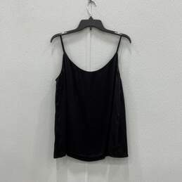 Giorgio Armani Womens Black Round Neck Sleeveless Pullover Tank Top Size 12 alternative image