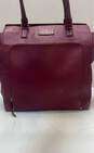 Kate Spade Plum Purple Leather Large Tote Bag image number 1