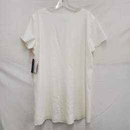 NWT Lulu's WM's 100% Polyester White Shift Dress Size L alternative image