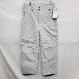 NWT Columbia MN's Micro-Temp Insulated Ice Gray Snow Pants Size MM