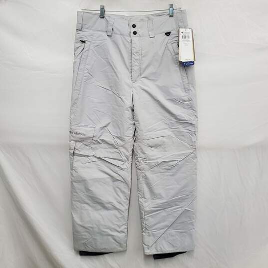 NWT Columbia MN's Micro-Temp Insulated Ice Gray Snow Pants Size MM image number 1