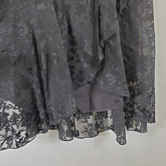 J.R Nites By Caliendo Women's Black Long Skirt SZ 12 NWT image number 5