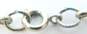Vintage Silvertone Icy Clear Rhinestones Bib Necklaces & Chain Bracelet 53.5g image number 5