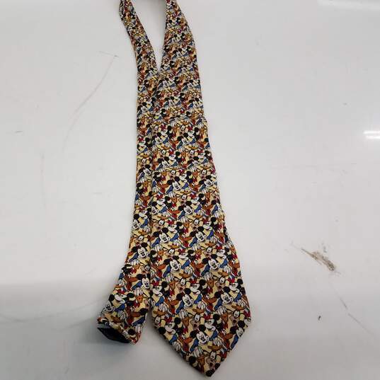 Disney Vintage Silk Neck Tie image number 1