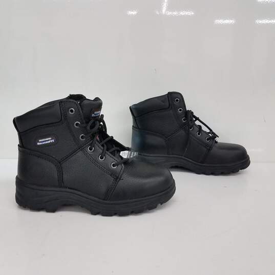 Skechers Workshire Peril Steel Toe Work Boots Size 8 image number 1