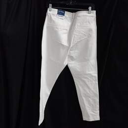 Old Navy Women's White Pixie Skinny High Rise Ankle Pants Size 12 with Tags alternative image