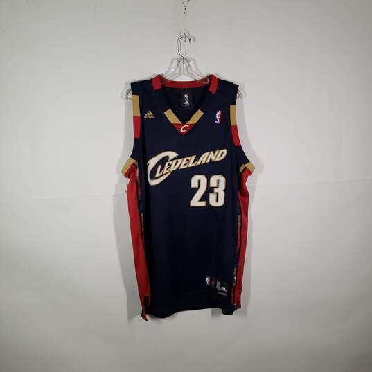 Mens Cleveland Cavaliers Lebron James 23 Basketball-NBA Pullover Jersey Size XL image number 1
