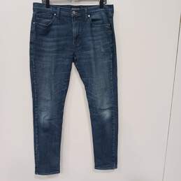 Michael Kors Men's Blue Parker Slim Fit Jeans Size 34 x 32