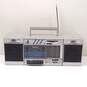 Gray Sony Tran Sound Boombox image number 1
