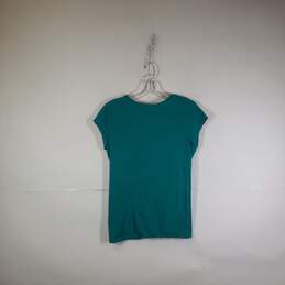 Women Round Neck Short Sleeve Pullover Graphic T-Shirt Size X-Large alternative image