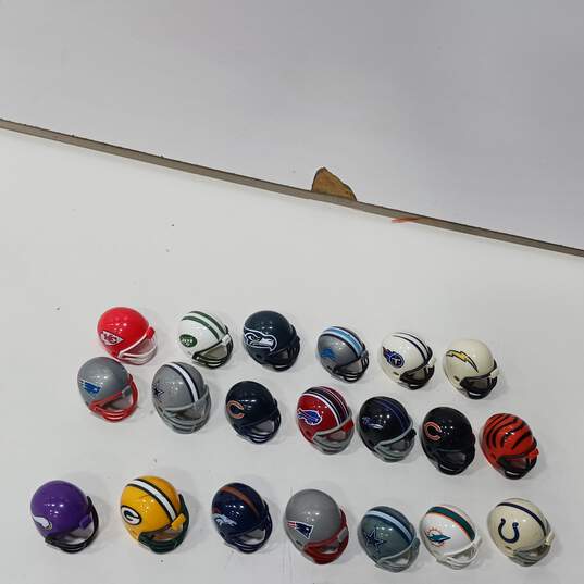 Lot of Assorted NFL Mini Football Helmets image number 3