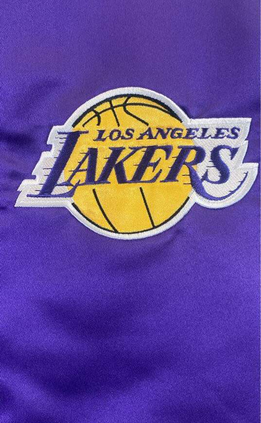 Starter Men's Multicolor NBA LA Lakers Jacket - XS image number 5