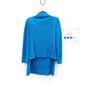 Women's St John Blue 2 Piece Blazer & Skirt Size 10 image number 2
