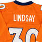 NWT Mens Orange NFL Denver Broncos Phillip Lindsay Jersey Size XL image number 4