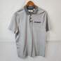 MENS ENGLISH LAUNDRY GREY POLO TEE image number 1