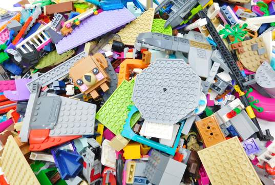 6.4 LBS Mixed LEGO Bulk Box image number 1