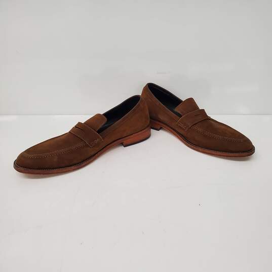Nisolo MN's Brown Suede Slip On Loafers Size 11 image number 3