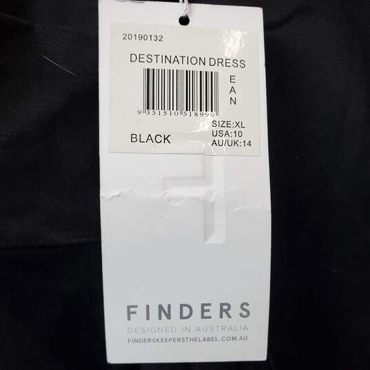 Finders Black Sleeveless Destination Maxi Dress Women's XL NWT image number 6